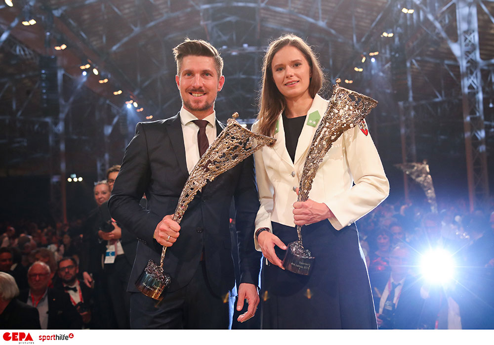 Sportler des Jahres 2019: Schifahrer Marcel Hirscher und Eisschnelllauf-Weltmeisterin Vanessa Herzog